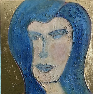 Malerei mit dem Titel ""Aurore"" von Francesca Moglia, Original-Kunstwerk, Acryl