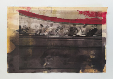 "transition 34" başlıklı Tablo Francesco Aceto tarafından, Orijinal sanat, Petrol