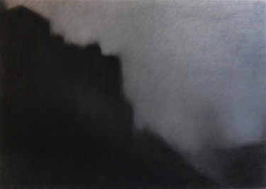 Il lungo inverno Dessin intitulée "Il lungo inverno" par Francesco Cagnato, Œuvre d'art originale, Fusain