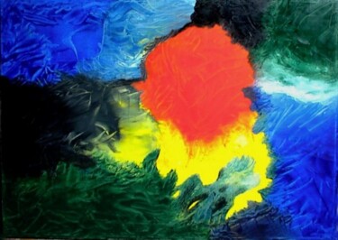 Картина под названием "Awakening --- Risve…" - Francesco Dea, Подлинное произведение искусства, Масло