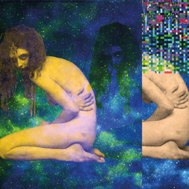 Digitale Kunst mit dem Titel "fragmenta 3" von Francesco Dezio, Original-Kunstwerk, Digitale Collage