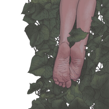 Arte digital titulada "feet" por Francesco Dezio, Obra de arte original, Trabajo Digital 2D