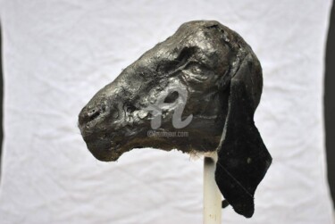 Sculpture intitulée "black sheep" par Francesco Lorusso, Œuvre d'art originale, Autre