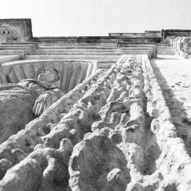 Photographie intitulée "Matera vertigo" par Francesco Marano, Œuvre d'art originale, Photographie numérique Monté sur Autre…