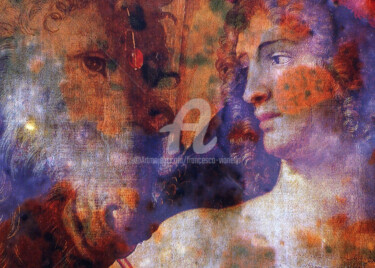 Digitale Kunst getiteld "INCONTRO (prova aut…" door Francesco Vianello, Origineel Kunstwerk, Digitale collage