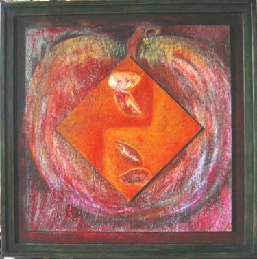 Peinture intitulée "DUALITE" par Francesca, Œuvre d'art originale, Huile