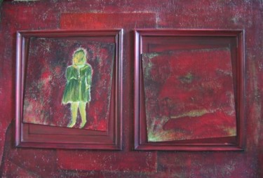 Peinture intitulée "PRINTEMPS ET HIVER" par Francesca, Œuvre d'art originale, Huile