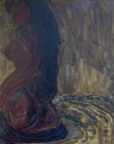 Painting titled "Agua" by Francid L.R, Original Artwork, Oil
