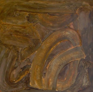 Painting titled "Un caracol" by Francid L.R, Original Artwork, Oil