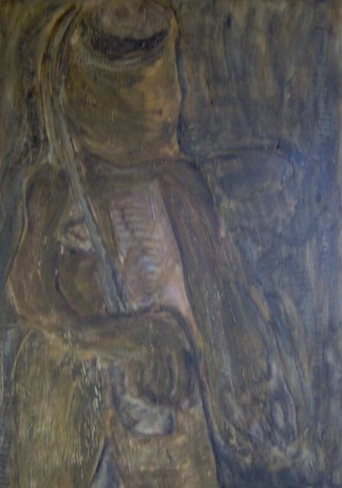 Painting titled "Más que plomo" by Francid L.R, Original Artwork, Oil