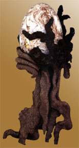 Sculpture intitulée "Arbre de vie" par Francine Dubois, Œuvre d'art originale
