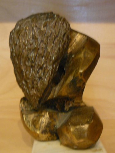 Peinture intitulée "ATMA  (bronze)" par Francine Laurin, Œuvre d'art originale