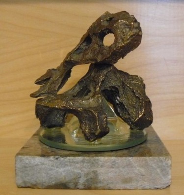 Peinture intitulée "DAIS  (bronze)" par Francine Laurin, Œuvre d'art originale