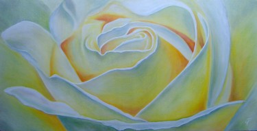 Peinture intitulée "Rosa, rosa, rosam.j…" par Francine Quié, Œuvre d'art originale, Autre