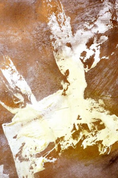 Peinture intitulée "LE CHIEN D'ULYSSE" par Francine Barbaray, Œuvre d'art originale