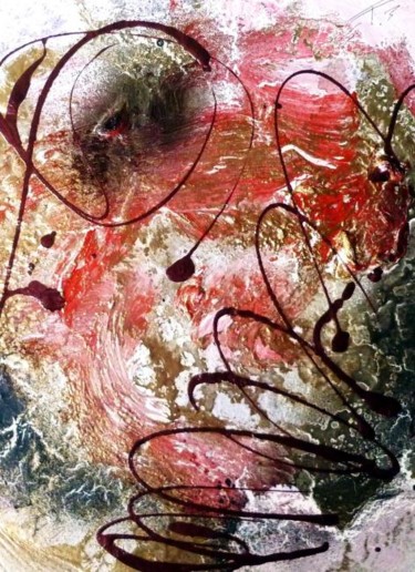 Peinture intitulée "DIGRESSION" par Francine Barbaray, Œuvre d'art originale, Huile
