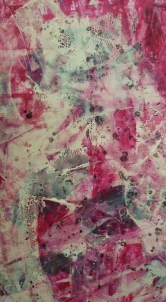 Peinture intitulée "LES ROSES DE SAADI" par Francine Barbaray, Œuvre d'art originale