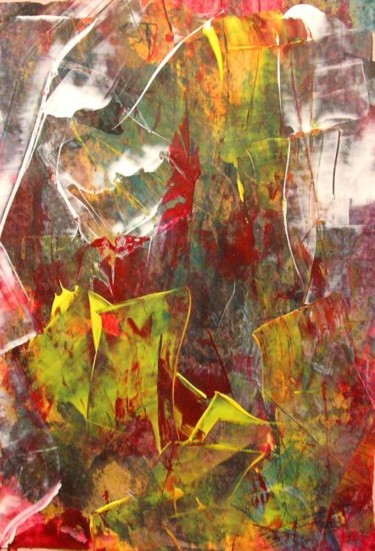 Peinture intitulée "LE JUGEMENT DE SALO…" par Francine Barbaray, Œuvre d'art originale