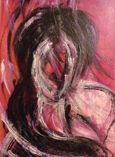 Peinture intitulée "LA FEMME DE L'OMBRE" par Francine Barbaray, Œuvre d'art originale