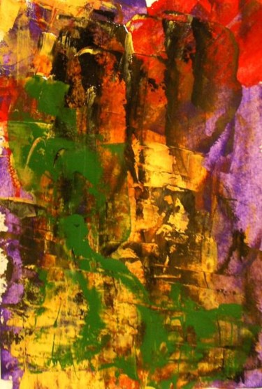 Peinture intitulée "LE SUPLICE DE TANTA…" par Francine Barbaray, Œuvre d'art originale