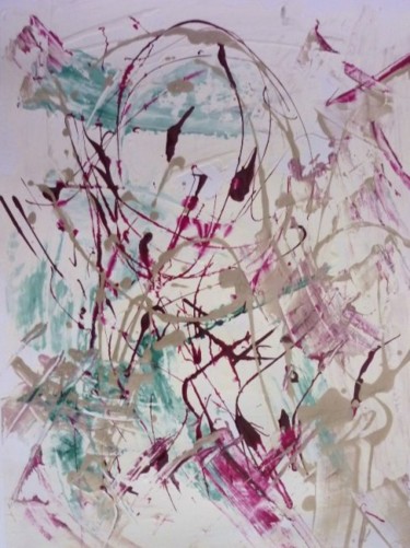 Peinture intitulée "REGOR" par Francine Barbaray, Œuvre d'art originale, Huile