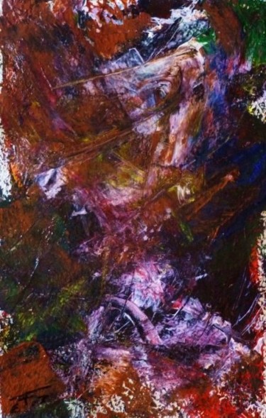 Peinture intitulée "LE ROYAUME DU ROI P…" par Francine Barbaray, Œuvre d'art originale