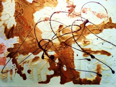 Peinture intitulée "TARABISCOTAGE -3/4…" par Francine Barbaray, Œuvre d'art originale