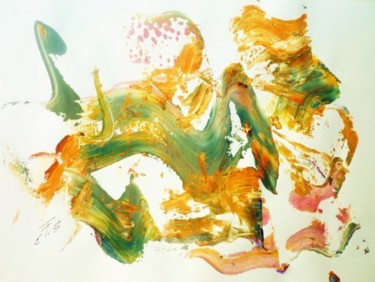 Peinture intitulée "LES PREMIERS MATINS…" par Francine Barbaray, Œuvre d'art originale, Huile