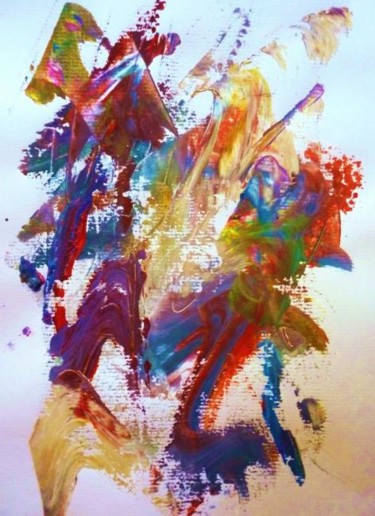 Peinture intitulée "LES IMBROGLIOS DE M…" par Francine Barbaray, Œuvre d'art originale, Huile