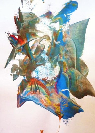 Peinture intitulée "UN CERTAIN REGARD -…" par Francine Barbaray, Œuvre d'art originale, Huile