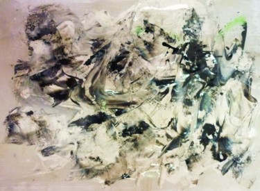 Peinture intitulée "LES EMMURE(E)S - Co…" par Francine Barbaray, Œuvre d'art originale, Huile