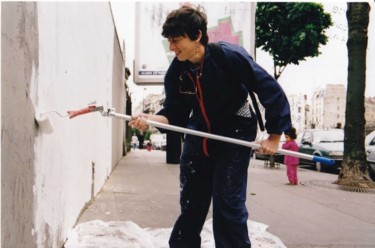 Installation intitulée "mur_peint_0002_w.jpg" par Francine Rosenwald : Parcours Artistique, Œuvre d'art originale