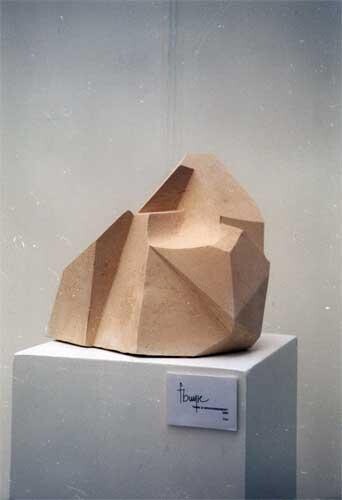 Sculpture intitulée "DANS LE BOULVERSEME…" par Francis Buyse, Œuvre d'art originale