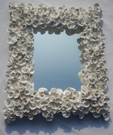 Design intitolato "Dolce - Vita Mirror" da Francis Da Cunha (frenchcraft), Opera d'arte originale, Gesso