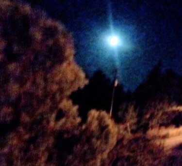 Фотография под названием "Full moon is what i…" - Francis Edwin Roe Jr Frank Or Frankie, Подлинное произведение искусства, Ц…
