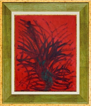 Painting titled "Wild fire" by Francis Simon, Original Artwork