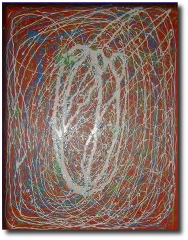 Peinture intitulée "Abstract 2" par Francis Simon, Œuvre d'art originale