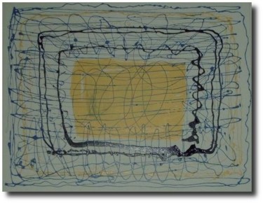 Peinture intitulée "Abstract 3" par Francis Simon, Œuvre d'art originale