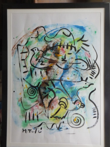 Painting titled "sin-titolo-n-1.jpg" by M.Tulù, Original Artwork, Acrylic