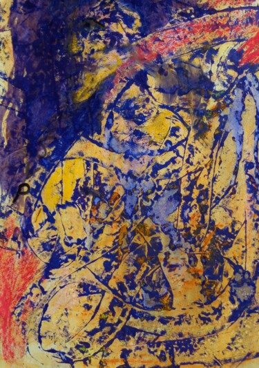 Peinture intitulée "couleur précaire be…" par Francisco Mendes, Œuvre d'art originale, Acrylique