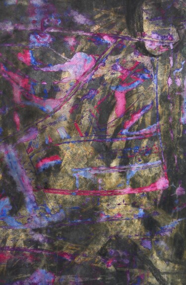 Peinture intitulée "sens titre j" par Francisco Mendes, Œuvre d'art originale, Acrylique