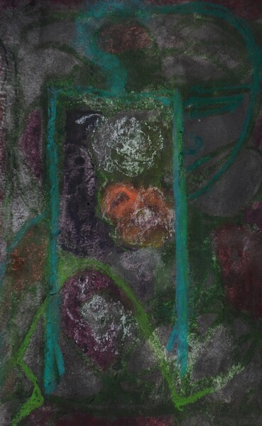 Peinture intitulée "cintré (des couleur…" par Francisco Mendes, Œuvre d'art originale, Pastel