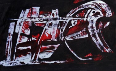Painting titled "fait  (graff ) je s…" by Francisco Mendes, Original Artwork, Acrylic