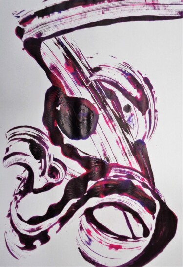 Peinture intitulée "Le chant du cygne" par Francisco Mendes, Œuvre d'art originale, Acrylique