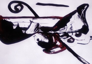 Peinture intitulée "Papillon  . Papillon" par Francisco Mendes, Œuvre d'art originale, Acrylique