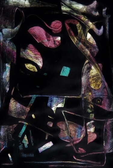Ζωγραφική με τίτλο "позволь мне поговор…" από Francisco Mendes, Αυθεντικά έργα τέχνης, Ακρυλικό