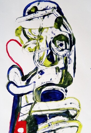 Peinture intitulée "comme un vide." par Francisco Mendes, Œuvre d'art originale, Acrylique