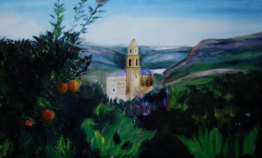 Painting titled "corsica" by Francisco Mendes, Original Artwork