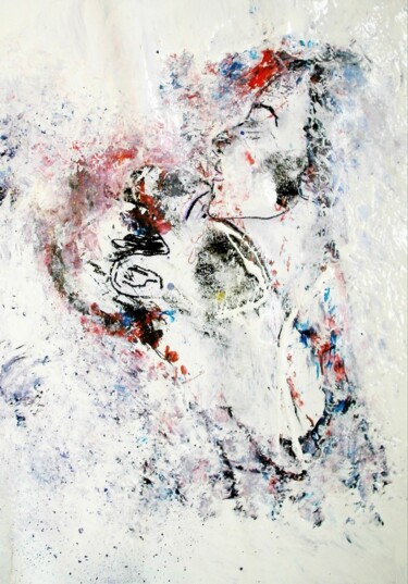 Peinture intitulée "meu amor" par Francisco Mendes, Œuvre d'art originale, Huile