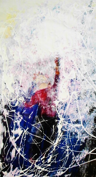 Peinture intitulée "au lever du jour" par Francisco Mendes, Œuvre d'art originale, Acrylique